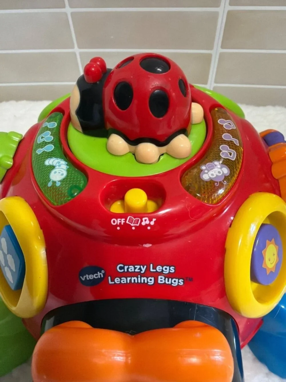 VTech Crazy Legs Learning Bugs Ladybug Light Up Replacement Part - Missing Shape